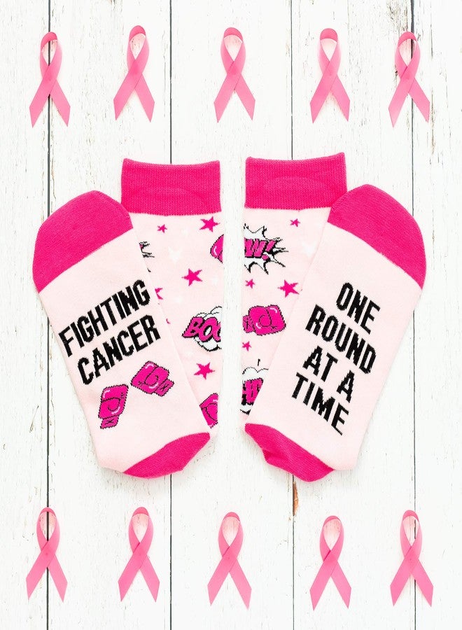 Lavley Fight Cancer Socks For Breast Cancer Survivors and Patients - Image 3